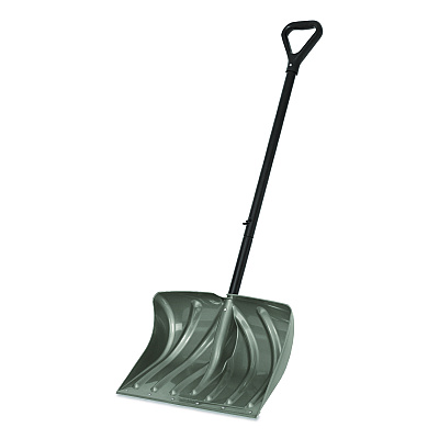 Suncast Commercial Combo Snow Shovel and Pusher, 20" Width, 51" Length (SC2700KDD)