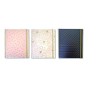 Carolina Pad Keep It In Line Notebook Organizer, Medium/College Rule, Randomly Assorted Cover Colors and Designs, (100) 11.5 x 9 Sheets (10000)