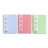 Carolina Pad Noted Personal Notebook, Medium/College Rule, Randomly Assorted Cover Color, (100) 7 x 5 Sheets (35083)