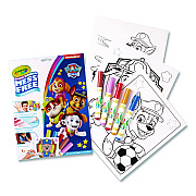 Crayola Nickelodeon Paw Patrol Color Wonder Kit, Includes Five Markers, Ages 3 and Up, 18 Pages (757007)
