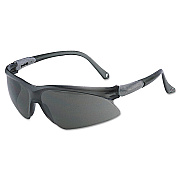 KleenGuard V20 Visio Safety Glasses, Silver Frame, Smoke Lens (KCC14472)