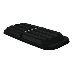 Suncast Commercial Tilt Truck Lid, For 1 Cubic Yard Tilt Truck, 36 x 68.93 x 6.73, Black (RMTT100LID)
