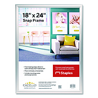 General Printing & Design Poster Holder, Aluminum, 18 x 24, Silver (EGPSF1824S)