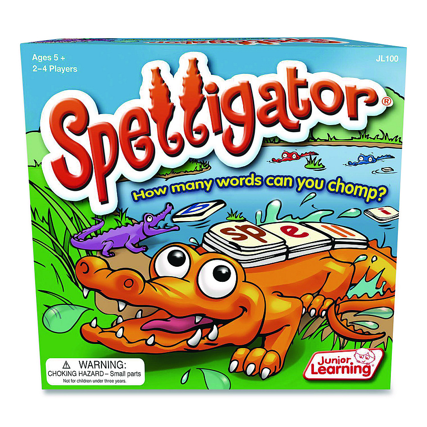 Junior Learning Inc Spelligator, 2 to 4 Players, Grades K to 5 (100)