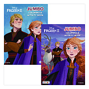 Disney Frozen 2 Jumbo Coloring and Activity Book, Ages 3 and Up, 10.75 x 7.75 Sheets, 64 Pages (45829)