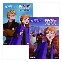 Disney Frozen 2 Jumbo Coloring and Activity Book, Ages 3 and Up, 10.75 x 7.75 Sheets, 64 Pages (45829)