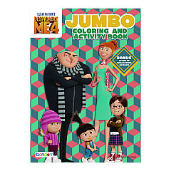 Despicable Me 4 Jumbo Coloring and Activity Book, Ages 3 and Up, 10.75 x 7.75 Sheets, 64 Pages (60503)