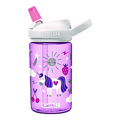 CamelBak Eddy + Kids Water Bottle, Unicorn Design, 12 oz, Multicolor (2665501035)