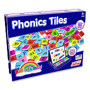 Junior Learning Inc Rainbow Phonics Tiles, Grades K to 2, 104 Pieces (654)