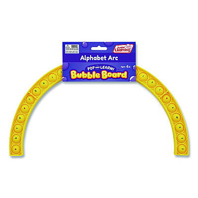 Junior Learning Inc Alphabet Arc Bubble Board, Grades Pre-K to 2 (681)