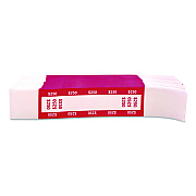 CONTROLTEK Currency Straps, $250, Self-Adhesive, 1,000/Pack (560018)
