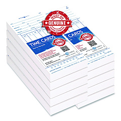 Pyramid Technologies Time Clock Cards For 3800 Time Clock, 1,000/Carton (380010MB)