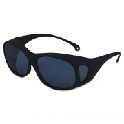 KleenGuard V50 OTG Safety Eyewear, Black Frame, Shade 5.0 IR/UV Lens (21917)