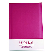 Happy Mail Self-Sealing Bubble Mailer, 6 x 9, Pink, 12/Pack (245155)