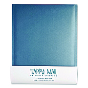 Happy Mail Self-Sealing Bubble Mailer, 8.5 x 11, Blue, 12/Pack (245157)