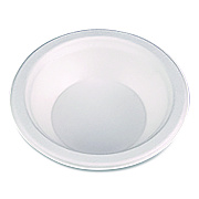 SCT ChampWare Molded Fiber Tableware, Bowl, 12 oz, White, 125/Sleeve, 8 Sleeves/Carton (18750WPF)