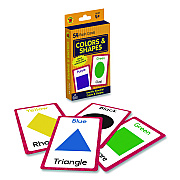 Carson-Dellosa Education Colors and Shapes Flash Cards, Grades Pre-K to 1, 3.25" x 5.25", Assorted Colors, 54 Cards (0769646891)