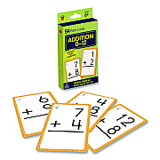 Carson-Dellosa Education Addition 0 to 12 Flash Cards, Grades 1 to 5, 3.25" x 5.25", Assorted Colors, 54 Cards (0769677118)