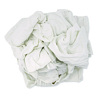 HOSPECO Knit Baby Diaper Rags, 2-Ply, 15 x 18, White, 25 lb/Carton (55525)