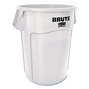 Rubbermaid Commercial Brute Container, 44 gal, Plastic, White (1779740EA)