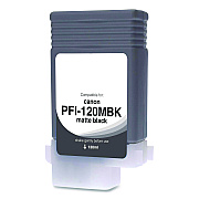 Clover Compatible Matte Black Ink, Replacement for PFI-120 (2884C001), 130 mL (WCPFI120MB)