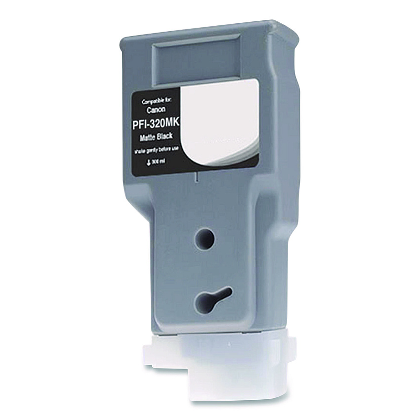 Clover Compatible Matte Black Ink, Replacement for PFI-320 (PFI-320MBK), 330 mL (WCPFI320MB)