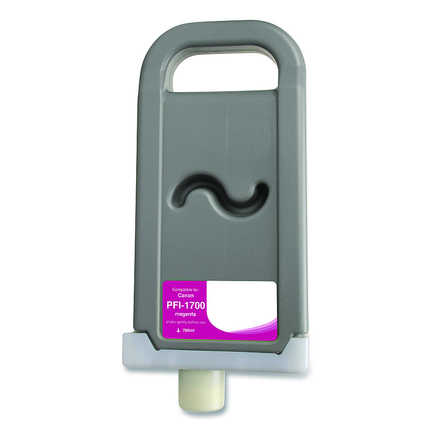 Clover Compatible Magenta Ink, Replacement for PFI-1700 (0777C001AA), 700 mL (WCPFI1700M)