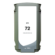 Clover Remanufactured Gray High-Yield Ink, Replacement for 72 (C9374A), 130 mL (WH72GY)