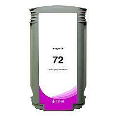 Clover Remanufactured Magenta High-Yield Ink, Replacement for 72 (C9372A), 130 mL (WH72M)