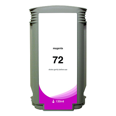 Clover Remanufactured Magenta High-Yield Ink, Replacement for 72 (C9372A), 130 mL (WH72M)
