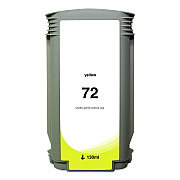 Clover Remanufactured Yellow High-Yield Ink, Replacement for 72 (C9373A), 130 mL (WH72Y)