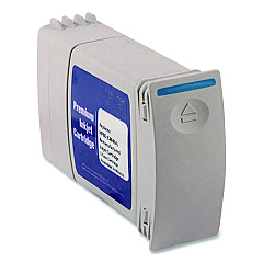 Clover Remanufactured Cyan High-Yield Ink, Replacement for 80 (C4846A), 350 mL (WH80C)