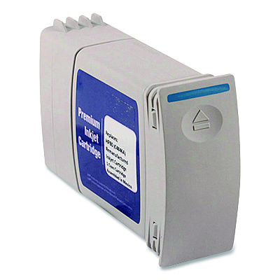 Clover Remanufactured Cyan High-Yield Ink, Replacement for 80 (C4846A), 350 mL (WH80C)