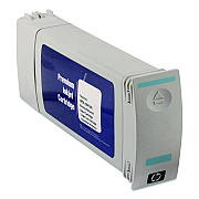 Clover Remanufactured Light Cyan High-Yield Ink, Replacement for 91 (C9467A), 775 mL (WH91LC)