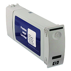 Clover Remanufactured Light Gray High-Yield Ink, Replacement for 91 (C9466A), 775 mL (WH91LG)