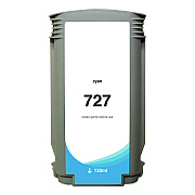 Clover Compatible Cyan Ink, Replacement for 727 (B3P19A), 130 mL (WH727C)