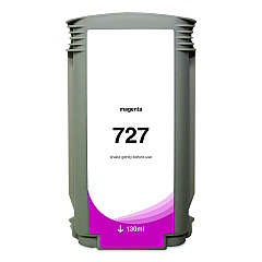 Clover Compatible Magenta Ink, Replacement for 727 (B3P20A), 130 mL (WH727M)