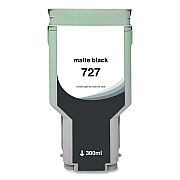 Clover Compatible Matte Black High-Yield Ink, Replacement for 727XL (C1Q12A), 300 mL (WH727XLMB)