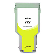 Clover Compatible Yellow High-Yield Ink, Replacement for 727XL (F9J78A), 300 mL (WH727XLY)
