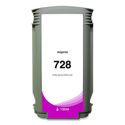 Clover Compatible Magenta Ink, Replacement for 728 (F9J66A), 130 mL (WH728SM)