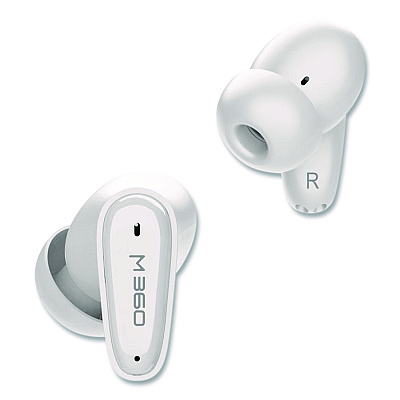 Morpheus 360 Nemesis True Wireless Earbuds, White (TW1800W)