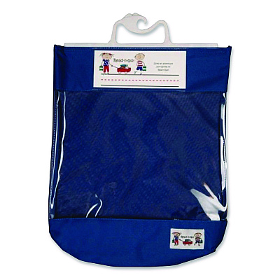 Victor Seat Sack Read-n-Go Reading Bag, 10.5 x 2 x 16, Blue (00080)