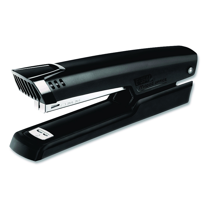 Maped Helix Essentials Metal Full Strip Stapler and Remover Combo, 25 Sheet Capacity, Black (982701)