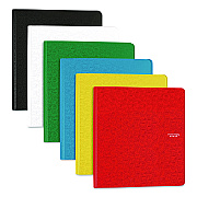 Five Star 1" Plastic Binder, 3 Rings, 1" Capacity, 11 x 8.5, Randomly Assorted Color (261340)