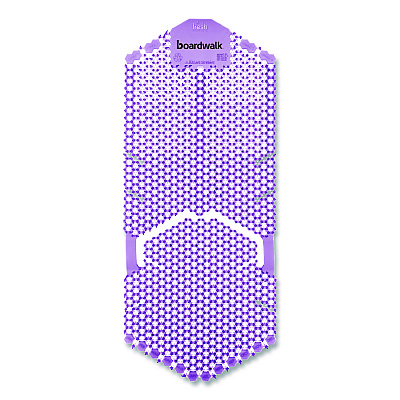 Boardwalk Vertical Urinal Screen, Lavender Scent, Purple, 5.22 oz, 6/Carton (VERUSPUR)