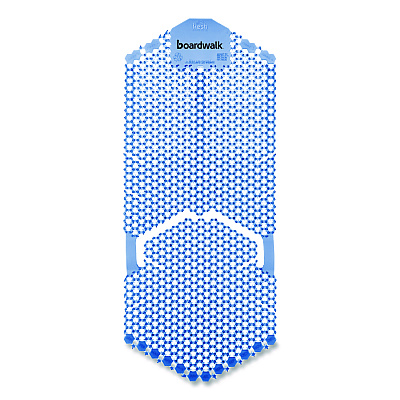 Boardwalk Vertical Urinal Screen, Cotton Blossom Scent, Blue, 5.22 oz, 6/Carton (VERUSCL)