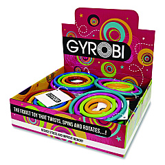 TPG Creations Gyrobi Fidget Toy, Ages 5 and Up, Assorted Colors, 24/Carton (860)