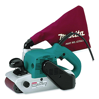 9403 Belt Sander, 1,640 ft/min, 4" x 24" Belt, 11 Amps