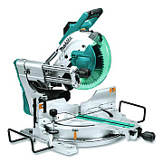 LS1019L 10" Dual-Bevel Sliding Compound Miter Saw with Laser, 3,200 RPM, -48 to +48 Degree Bevel, -60 to +60 Degree Miter