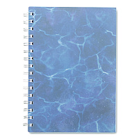 Cambridge Abyss Weekly/Monthly Planner, 8.5 x 5.5, Water-Inspired Artwork, Blue Cover, 12-Month(Jan-Dec): 2026 (1756200)
